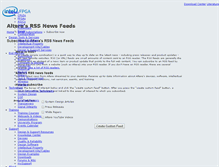 Tablet Screenshot of altera.simplefeed.net